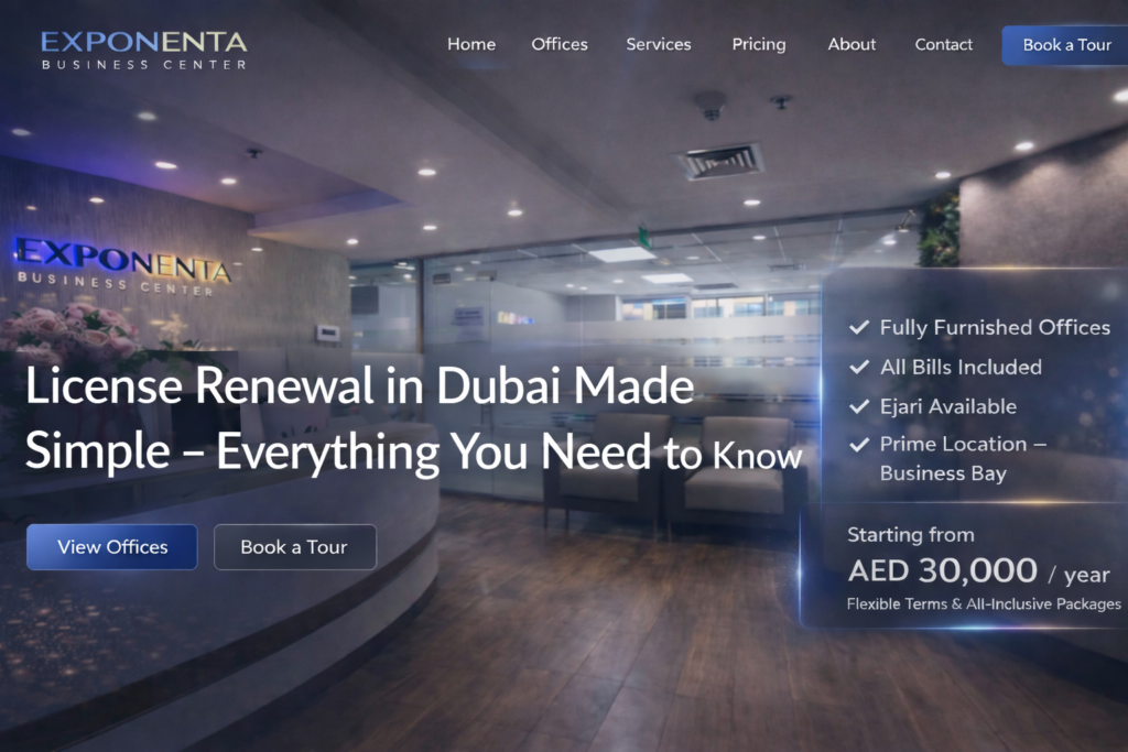 License Renewal in Dubai