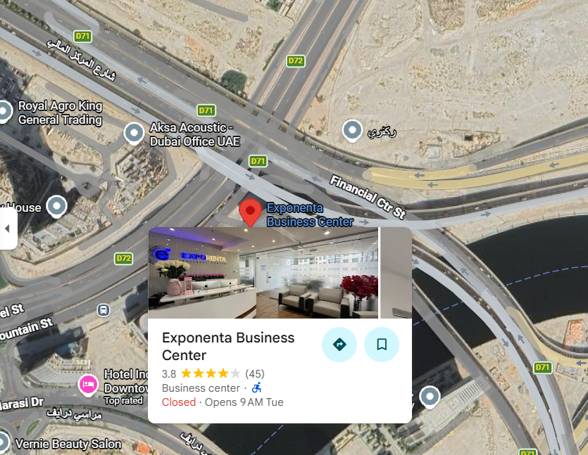 Prime Location Office In Dubai